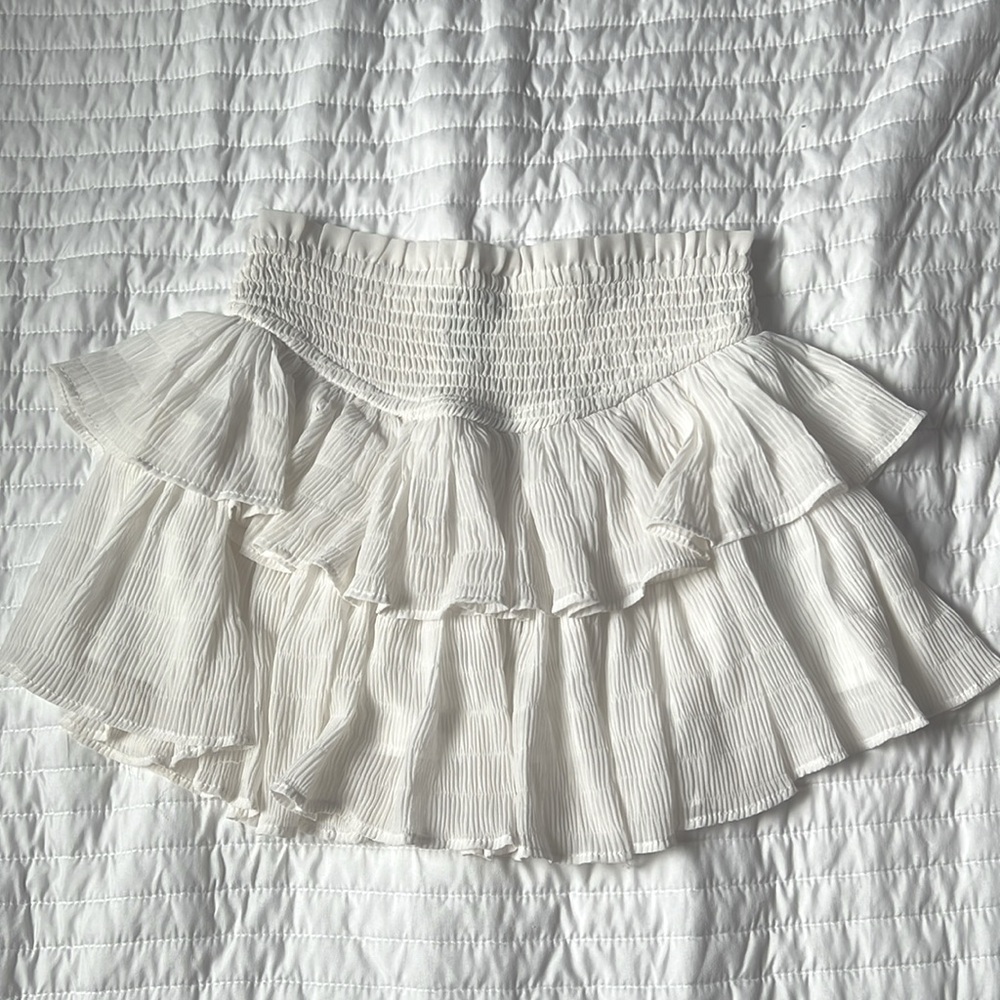 forever 21 flowy mini skirt